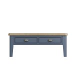 Haxby Painted Dining & Occasional Large Coffee Table - Blue