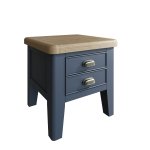 Haxby Painted Dining & Occasional Lamp Table - Blue