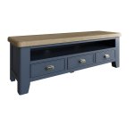 Haxby Painted Dining & Occasional Large TV Unit - Blue