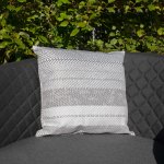 Fabric Scatter Cushion / Bora Bora Grey