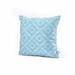 Fabric Scatter Cushion / Santorini Aqua