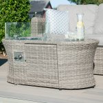 Oxford Oval Fire Pit Coffee Table