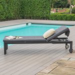 Maze Aluminium Manhattan Sunlounger