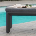 Maze Aluminium Manhattan Sunlounger