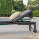 Maze Aluminium Manhattan Sunlounger