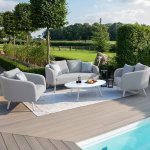 Maze - Outdoor Ambition 2 Seat Sofa Set - Lead Chine