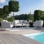 Maze - Outdoor Ambition 2 Seat Sofa Set - Lead Chine