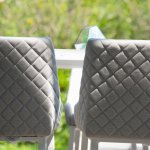 Maze - Outdoor Regal 4 Seat Round Bar Set - Lead Chine