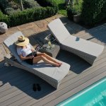 Maze Oxford Sunlounger Set