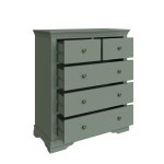 Swanley Cactus Green Bedroom 2 Over 3 Chest