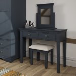 Swanley Midnight Grey Bedroom Dressing Table