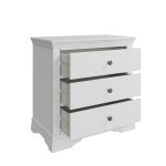 Swanley White Bedroom 3 Drawer Chest