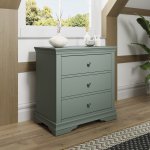 Swanley Cactus Green Bedroom 3 Drawer Chest