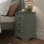 Bletchley Cactus Green Bedroom Large Bedside