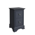 Bletchley Midnight Grey Bedroom Small Bedside