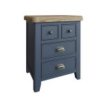 Haxby Oak Painted Bedroom Extra Large Bedside Cabinet