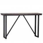 Baxter Bar Table -Teak & Iron