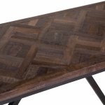 Baxter Bar Table -Teak & Iron