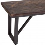 Baxter 1.6 Bench -Teak & Iron