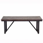 Baxter Coffee Table -Teak & Iron