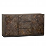 Baxter Large Sideboard -Teak & Iron