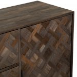 Baxter Large Sideboard -Teak & Iron