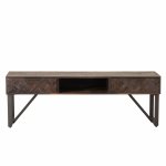 Baxter TV Unit -Teak & Iron