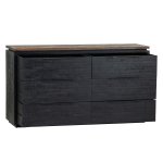 Bexton 6 Drawer Chest -Teak