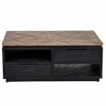 Bexton 2 Drawer Coffee Table -Teak