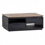 Bexton 2 Drawer Coffee Table -Teak