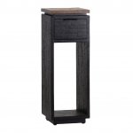 Bexton Plant Stand With Drawer -Teak