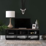 Bexton Open TV Unit -Teak