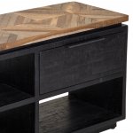 Bexton 2 Drawer TV Unit -Teak