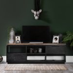 Bexton 2 Drawer TV Unit -Teak