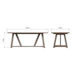 Foxton 2m Dining Table