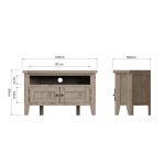 Foxton Corner TV Unit