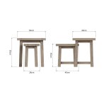 Foxton Nest of 2 Tables