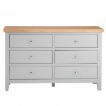 Eton 6 Drawer Chest - Grey