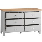 Eton 6 Drawer Chest - Grey