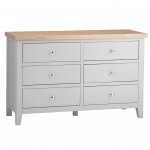 Eton 6 Drawer Chest - Grey