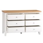 Eton 6 Drawer Chest - White