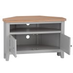 Eton Corner Tv Unit - Grey