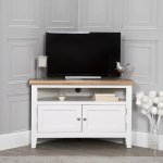 Eton Corner Tv Unit - White