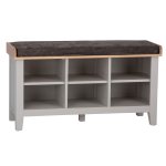 Eton Hall Bench - Grey