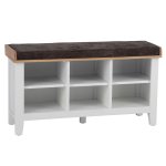 Eton Hall Bench - White