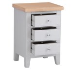 Eton Large Bedside Cabinet - Grey