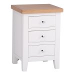 Eton Large Bedside Cabinet - White