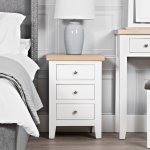 Eton Large Bedside Cabinet - White