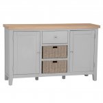 Eton Large Sideboard - Grey