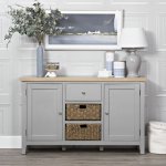 Eton Large Sideboard - Grey